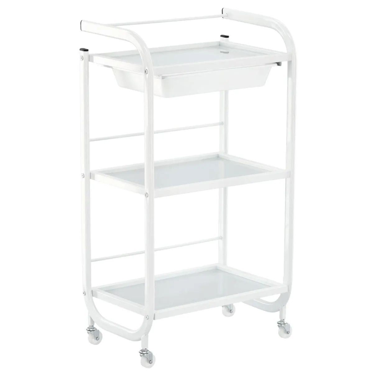 GP nurse station, Beauty spa trolley helper shelf - Image 4