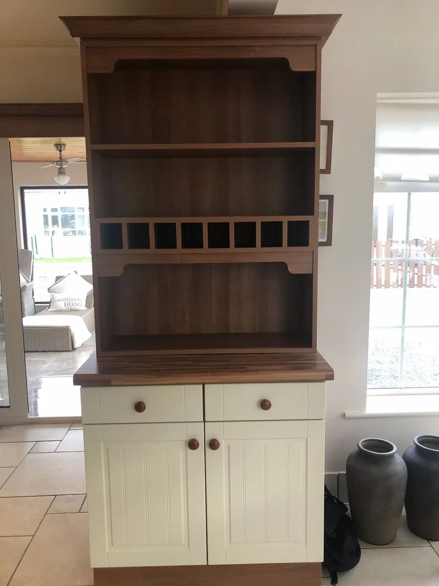 Dining table with 6 chairs and dresser - Image 2