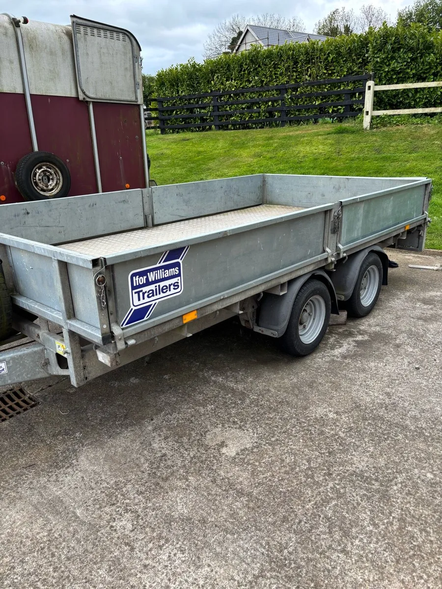 Ifor Williams trailer 12x6.6 dropside/flatbed - Image 2