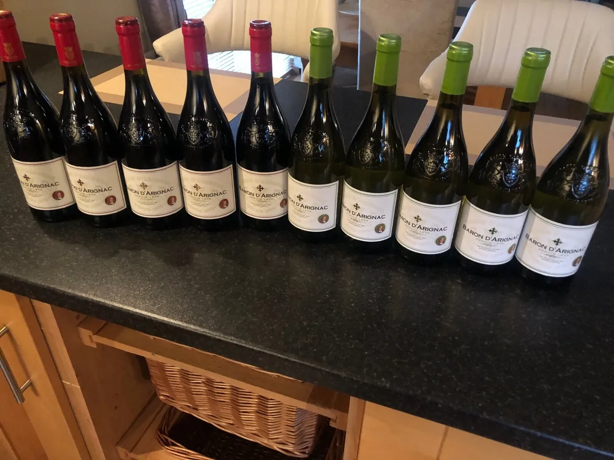 10 bottles wine