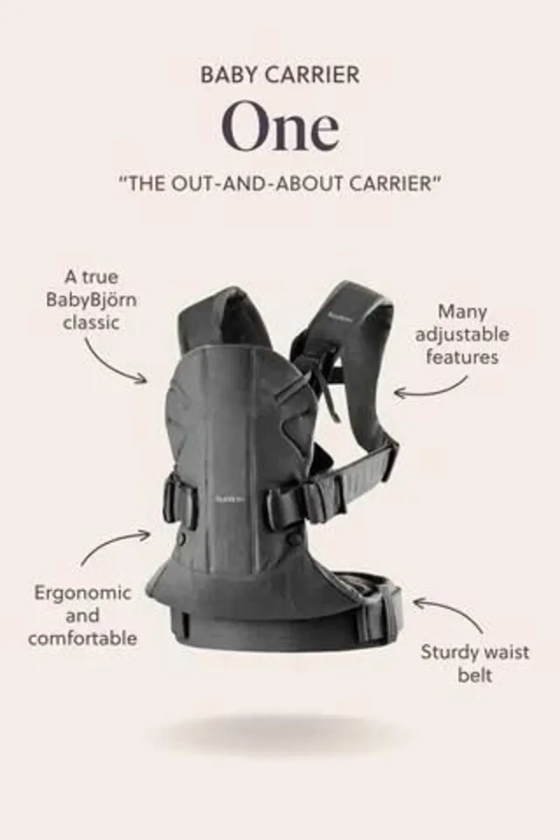 Baby Bjorn Baby Carrier One – Denim Grey (Excellen - Image 3