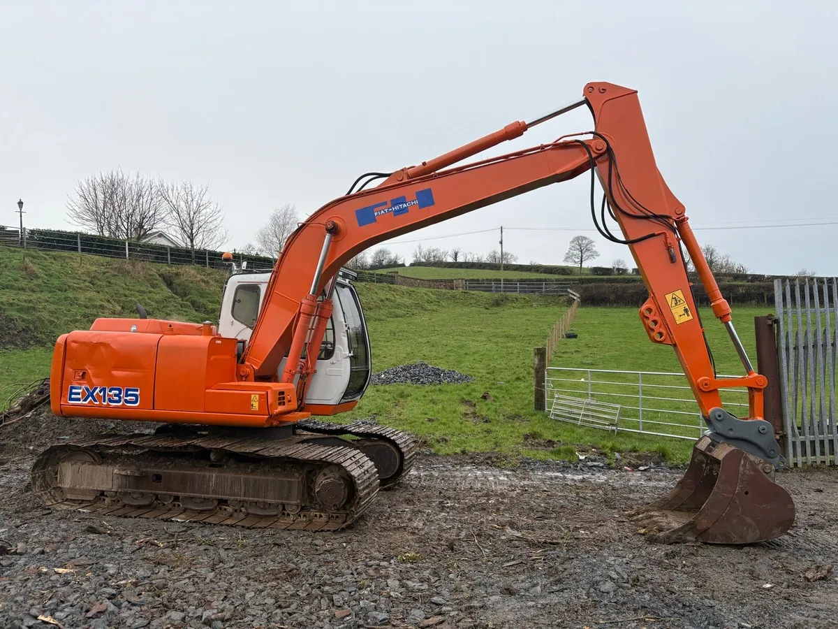 Fiat Hitachi ex135 - Image 4