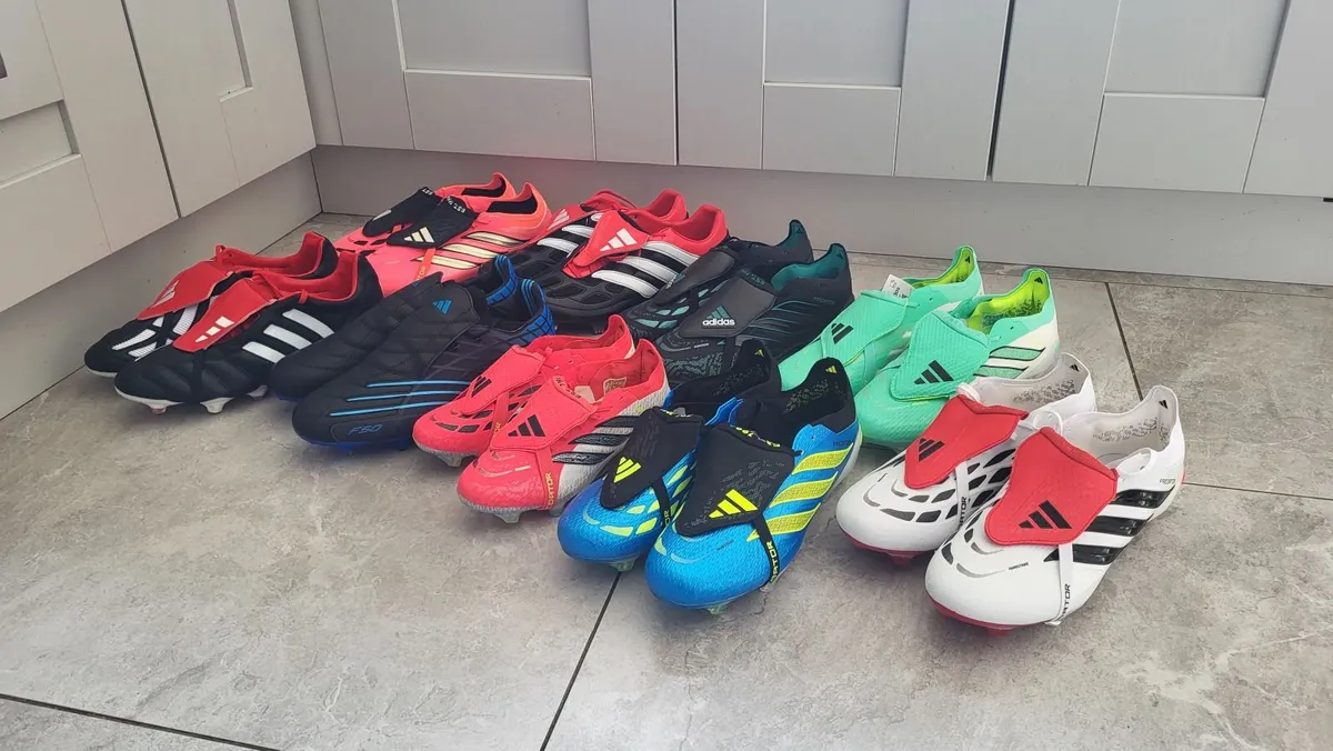 Adidas Football boots 5.5uk-10.5uk - Image 1