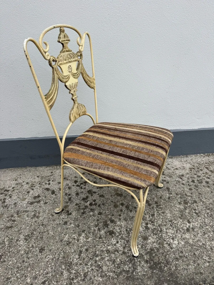 Vintage Cast Iron Table - Image 3