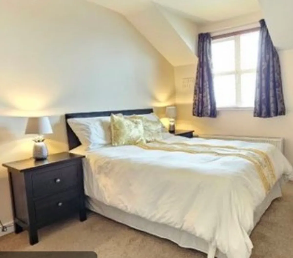 Double Bed Base & Headboard - Image 1