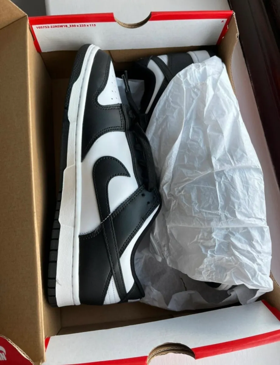 Nike Dunk Low Retro. Black & White. Brand New. - Image 2