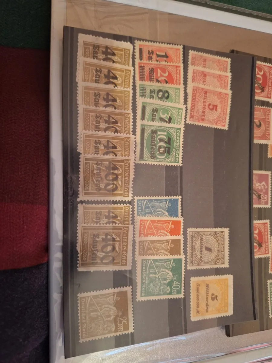 Large selection of Weimar Germany stamps - Image 4