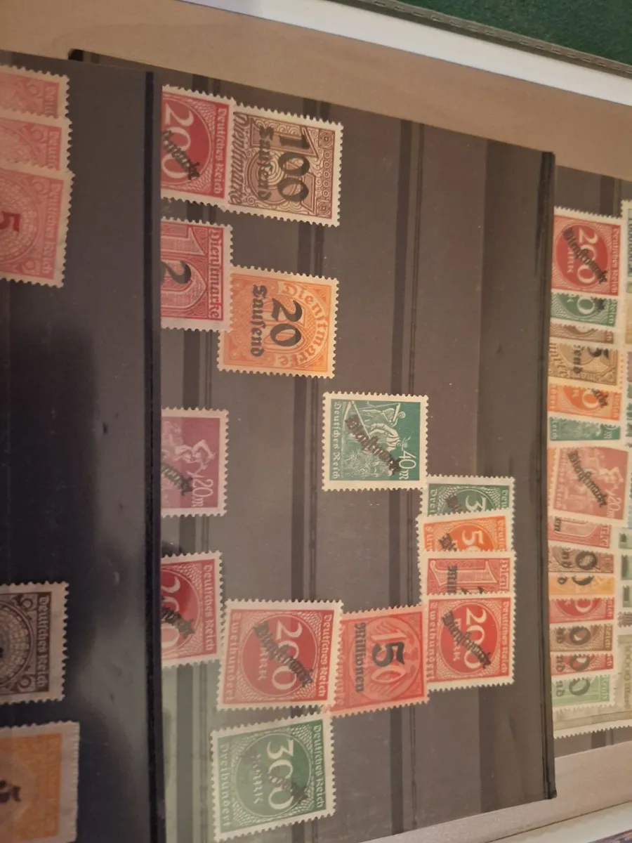 Large selection of Weimar Germany stamps - Image 2
