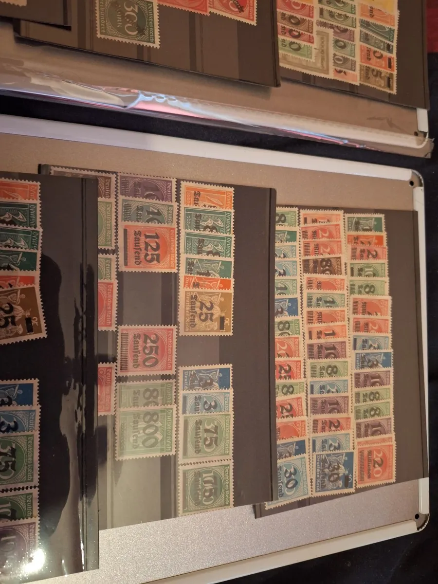 Large selection of Weimar Germany stamps - Image 3