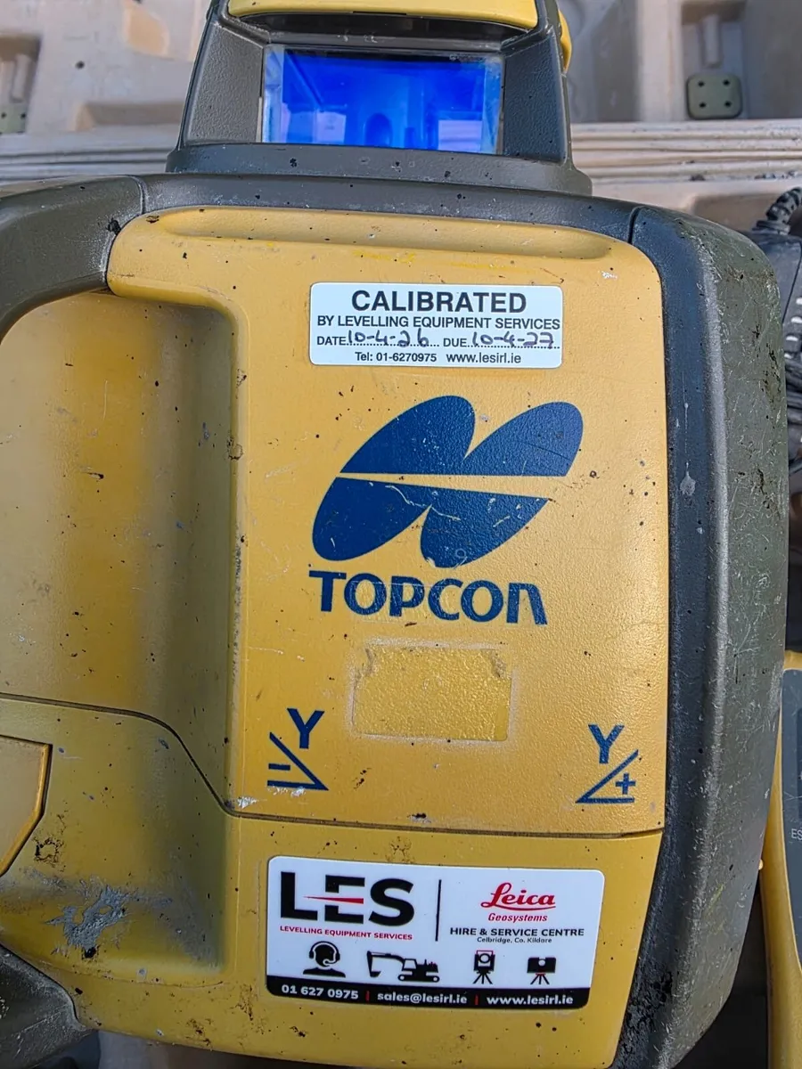 Topcon Dual Grade Laser Level - Image 3