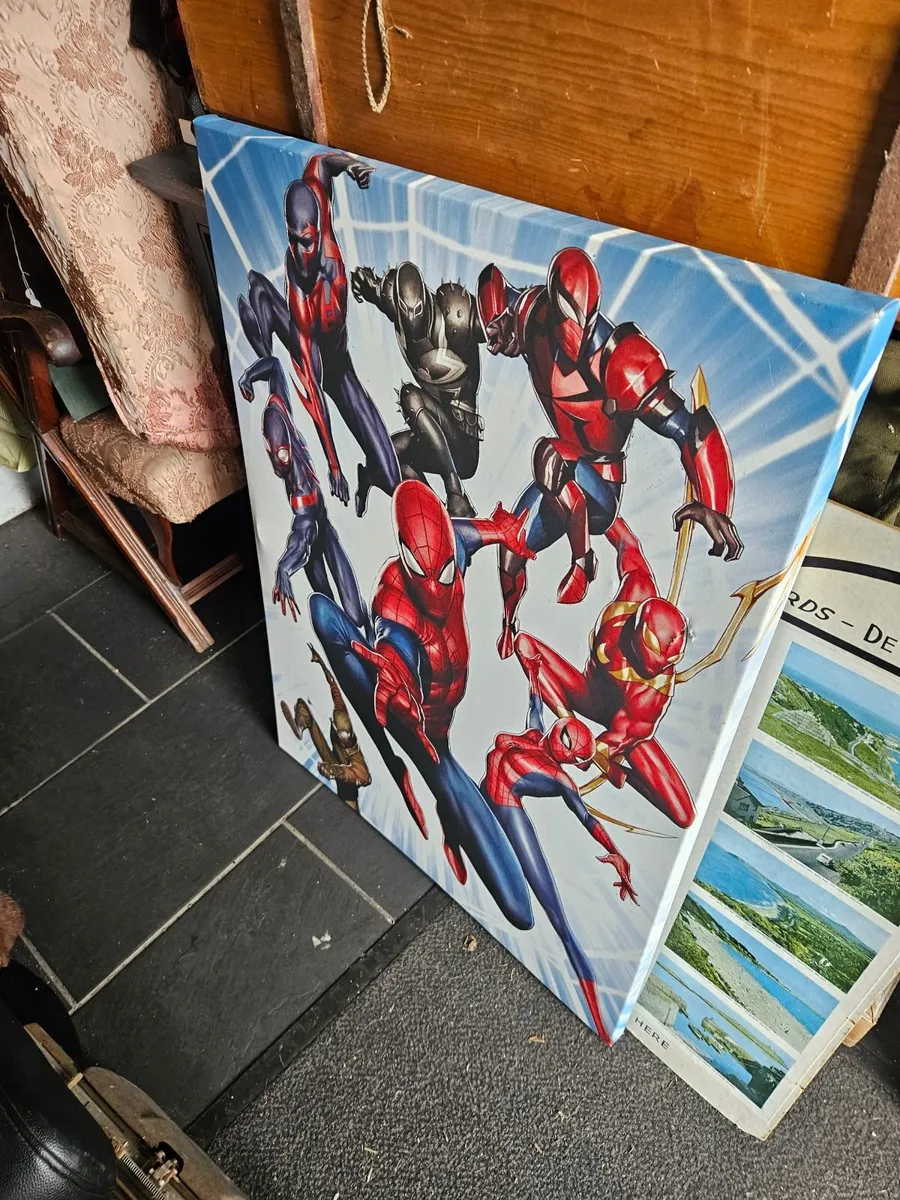 Spiderman Print Picture - Image 1