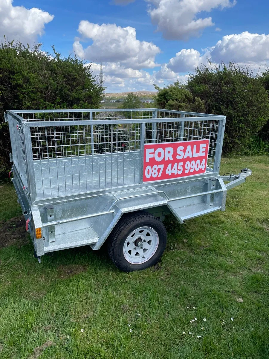 Unused 6x4 single axle trailer - Image 2