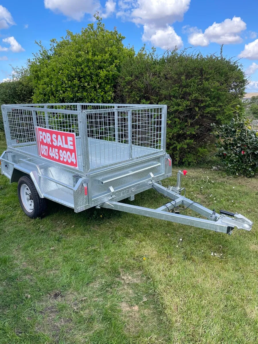 Unused 6x4 single axle trailer - Image 4