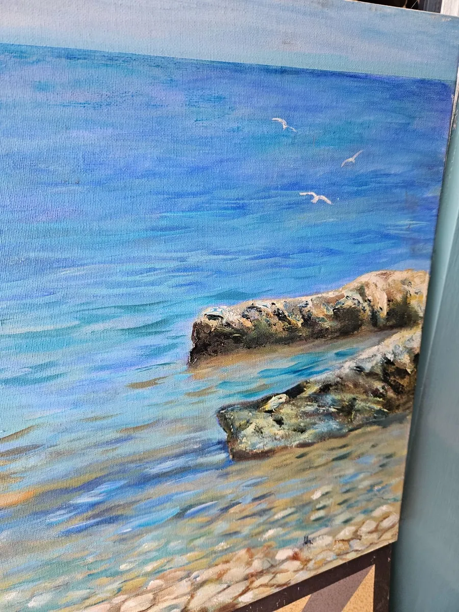 Picture Oil on Canvas - Image 4