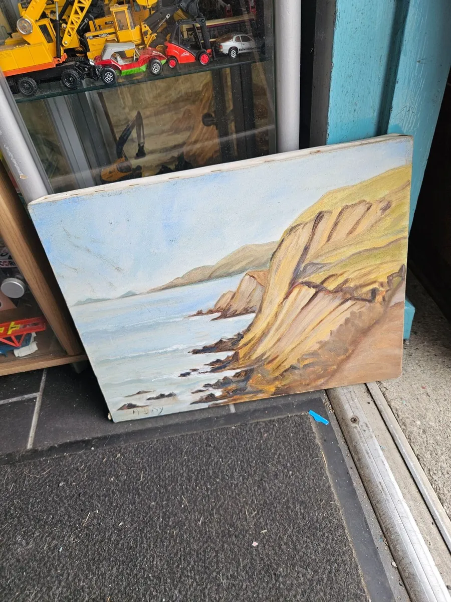 Picture Oil on Canvas - Image 1