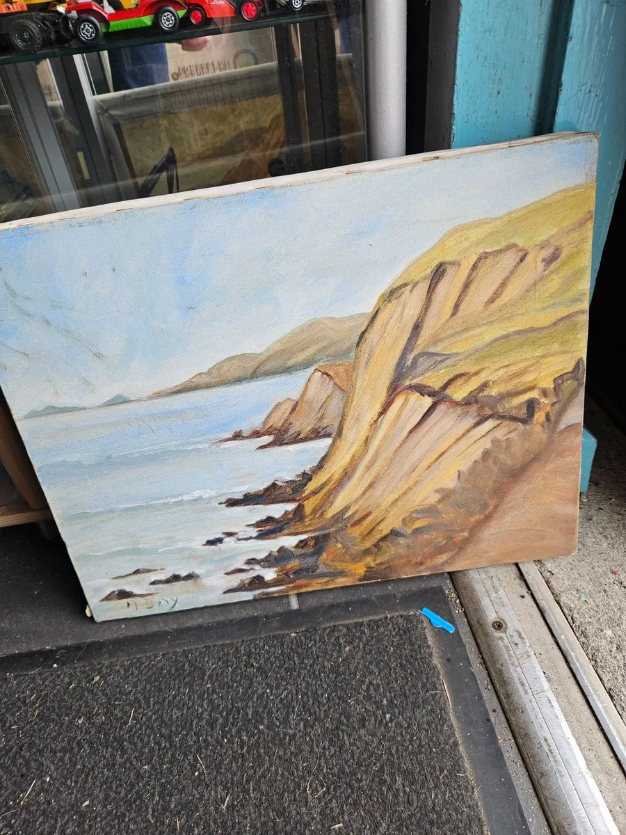Picture Oil on Canvas - Image 2