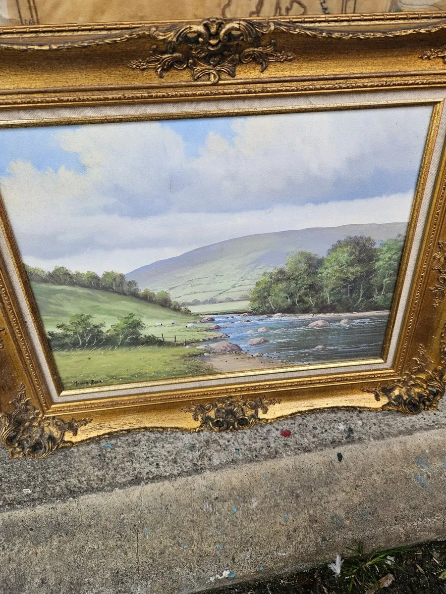 Picture Oil on Canvas Maason Blair - Image 3