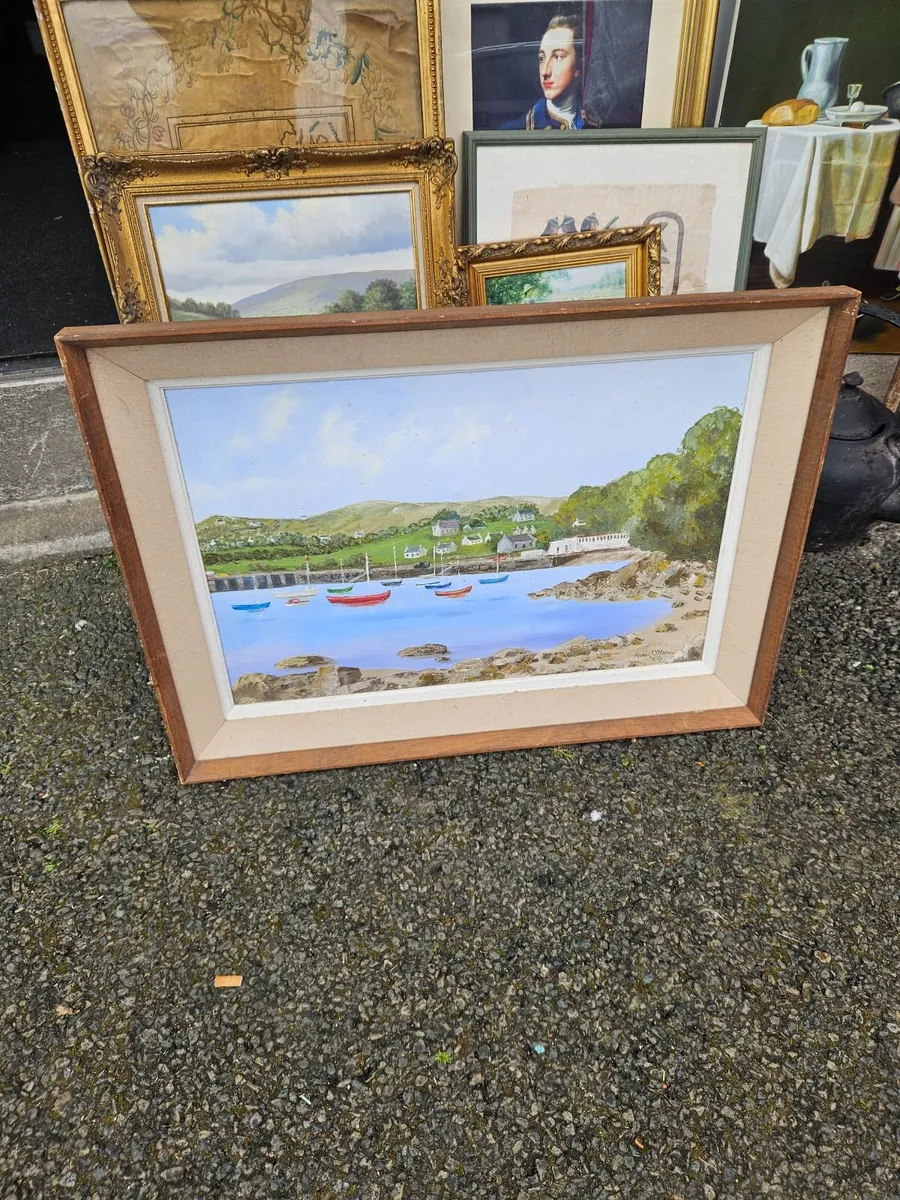 Picture Oil on Canvas - Image 1