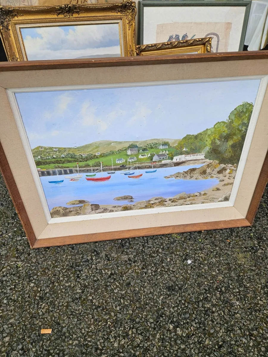 Picture Oil on Canvas - Image 2