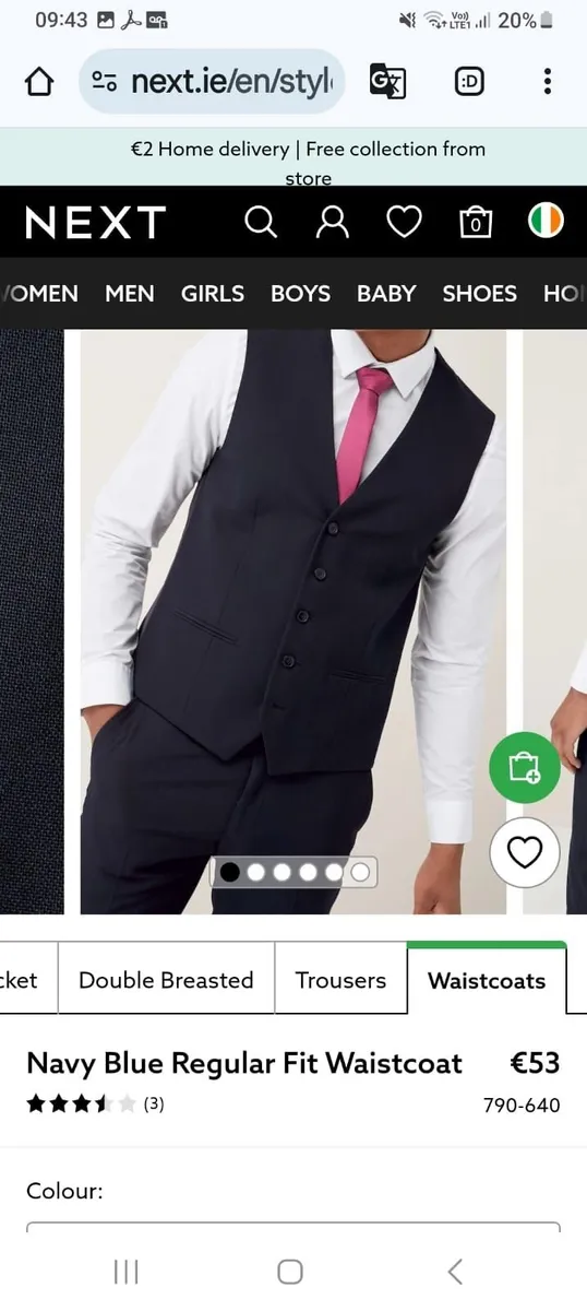 Mens 3 piece suit - Image 3