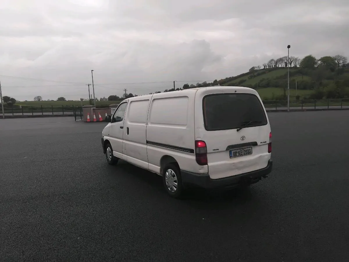 2008 Toyota hiace van for sale cvrt tested 10/26 - Image 3