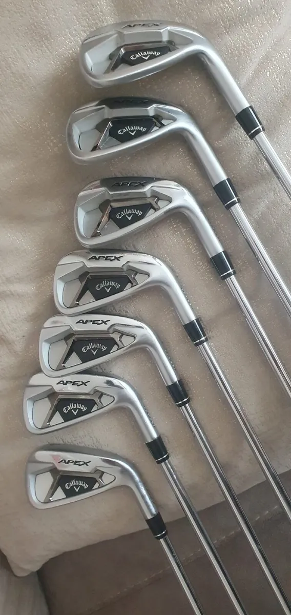 CALLAWAY APEX IRONS - Image 1