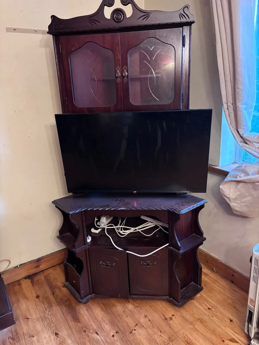 Solid Wood Furniture (Sideboard, Corner Cabinet & - Image 1