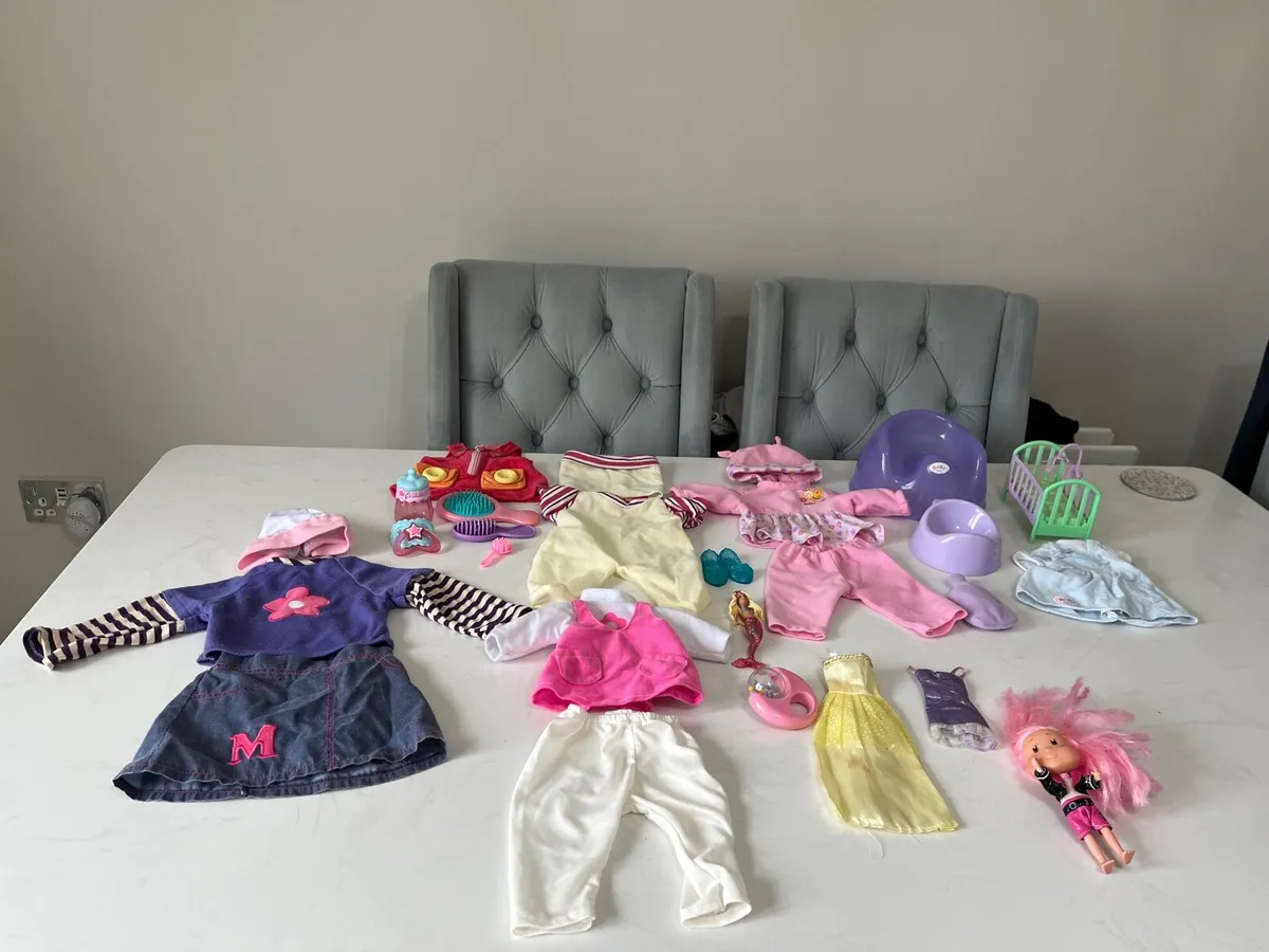 Doll clothes and accessories
