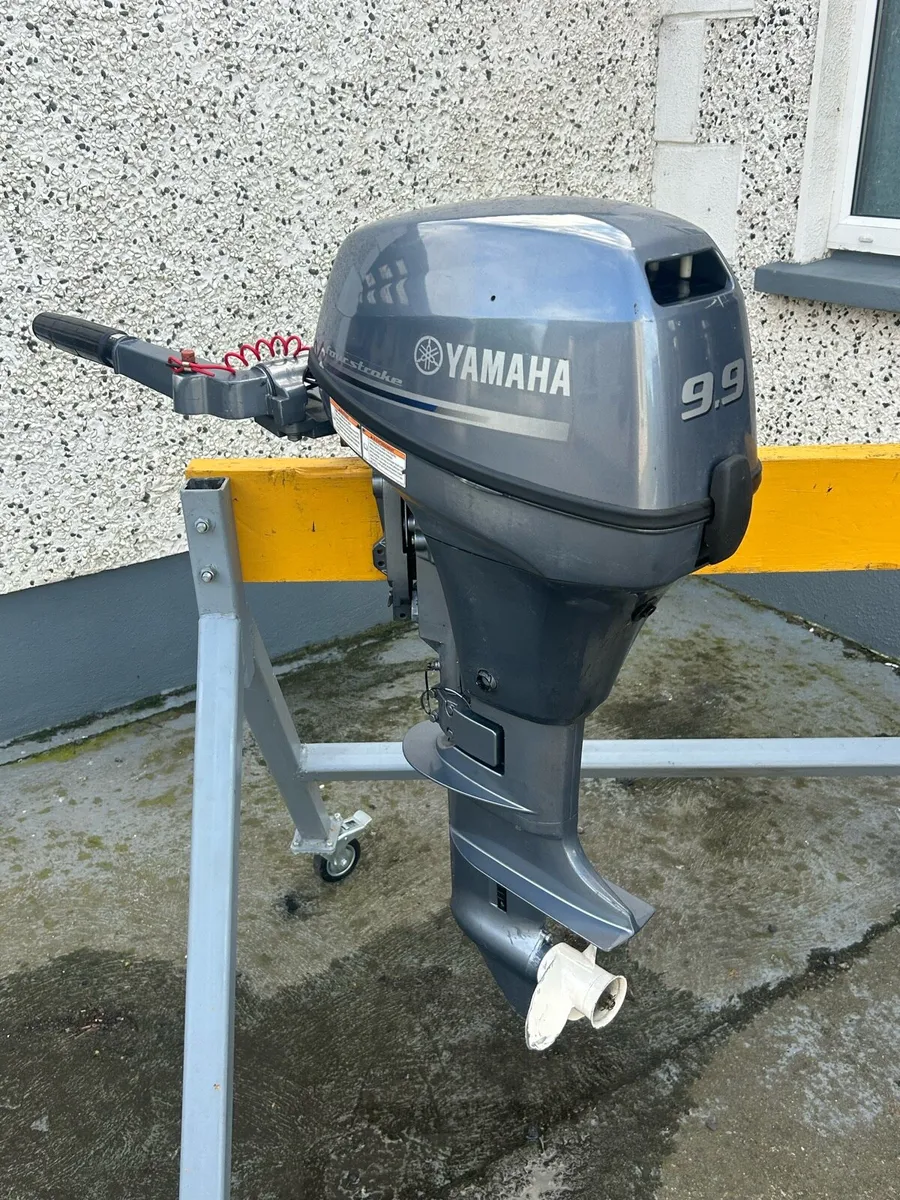 Yamaha 9.9hp Outboard Engine 4 Stroke Short Shaft - Image 3