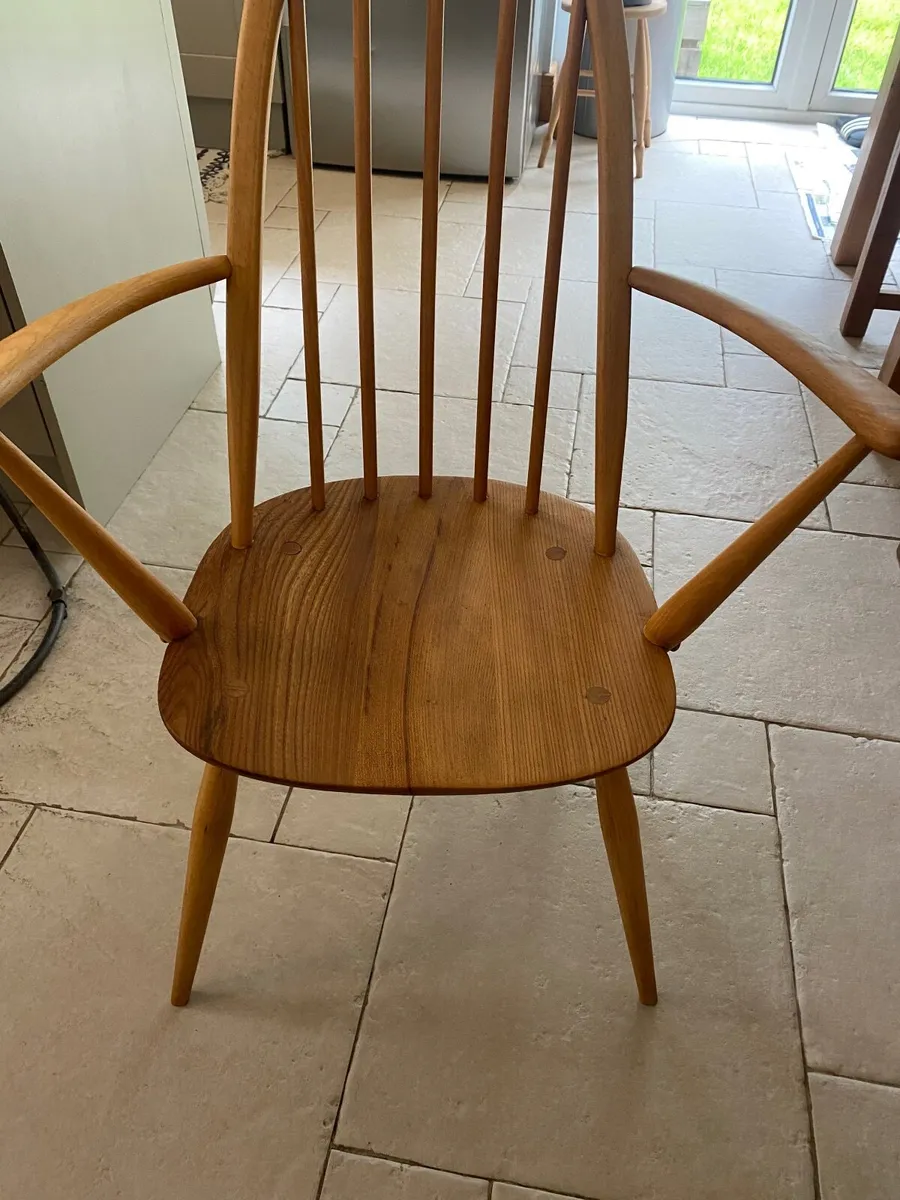 4 Ercol chairs - Image 4