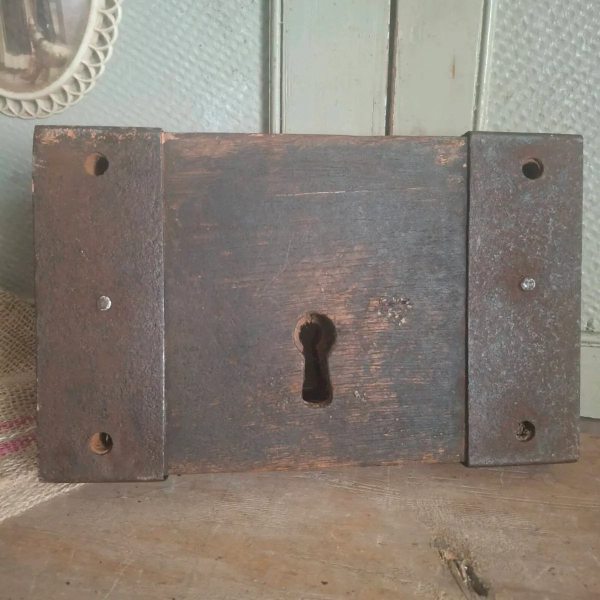 Antique Church Rimlock - Image 3