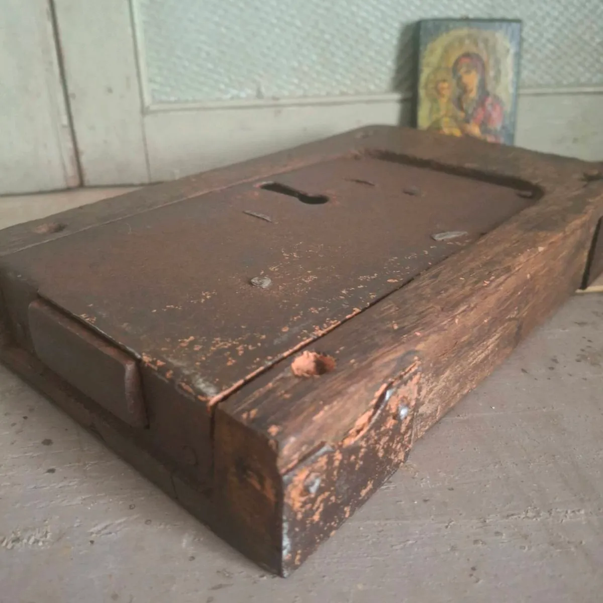 Antique Church Rimlock - Image 4
