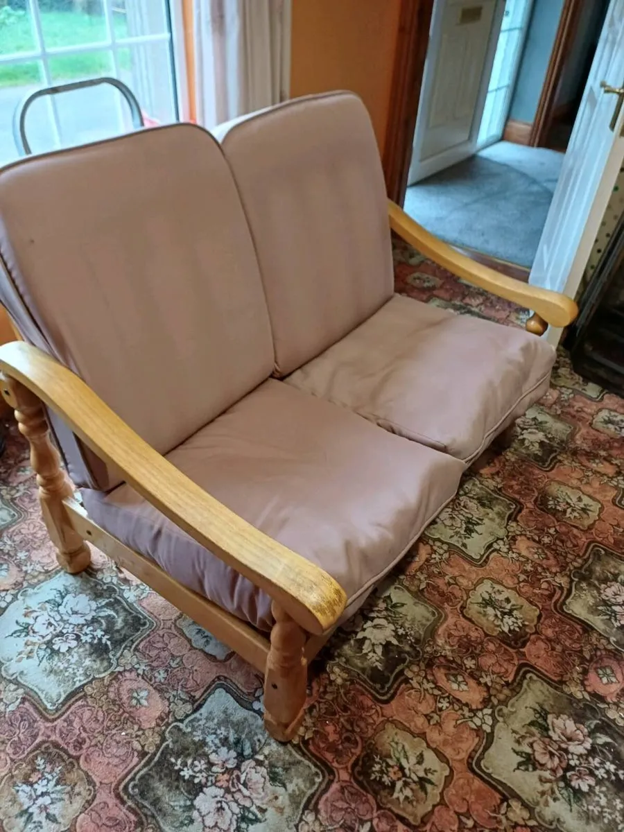 Couch and 2 armchairs - Image 2