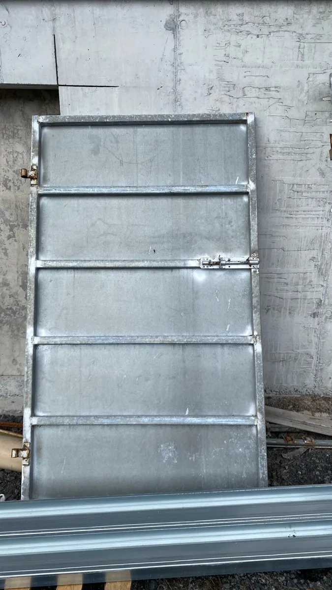 Steel door - Image 1
