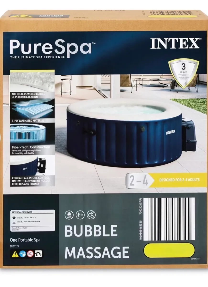 New Intex Inflatable Hot Tub - Image 2