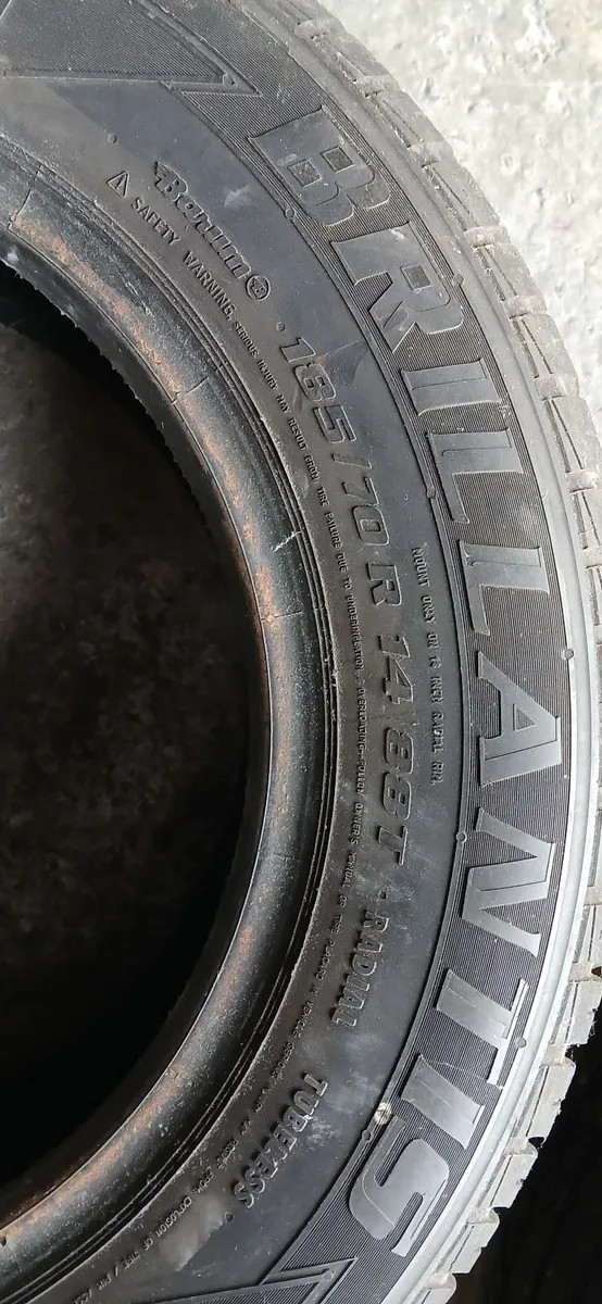 Two 14" tyres - Image 2
