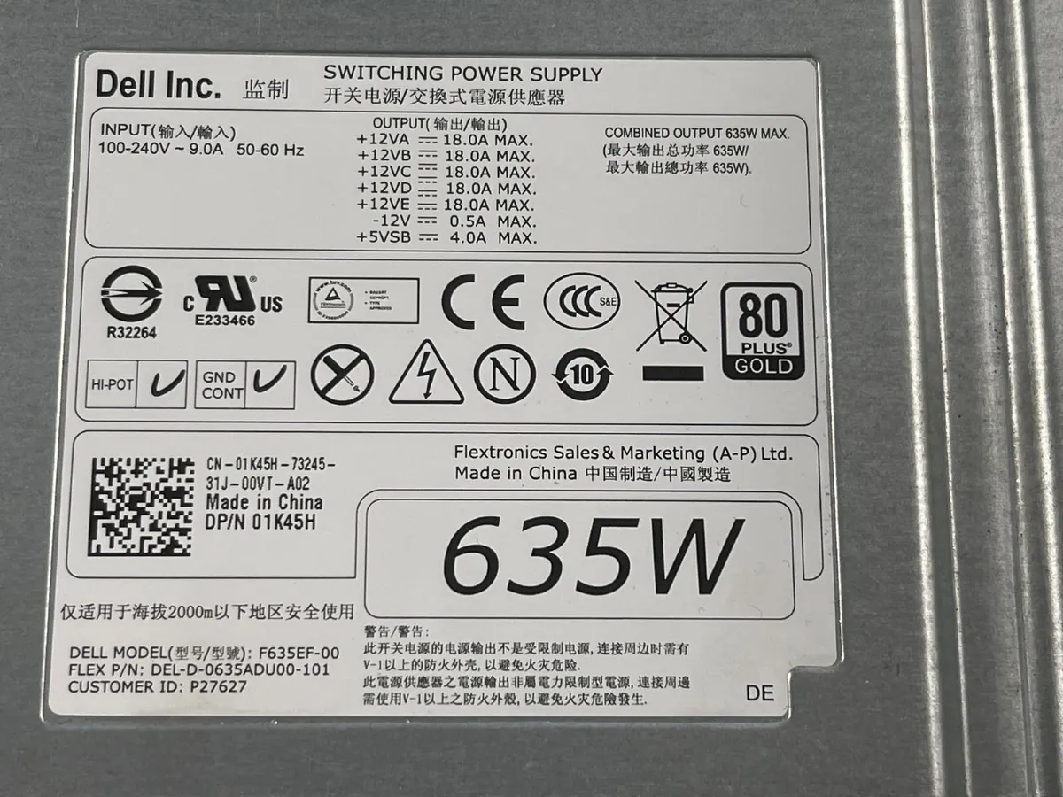 Dell Precision T3600 Desktop PC Intel Xeon E5-1607 - Image 2