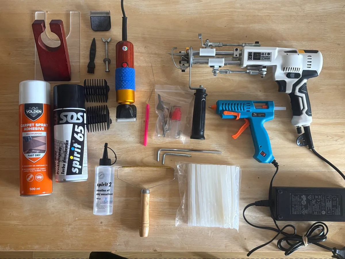 Complete Tufting Kit AK-V | Ready to use - Image 1