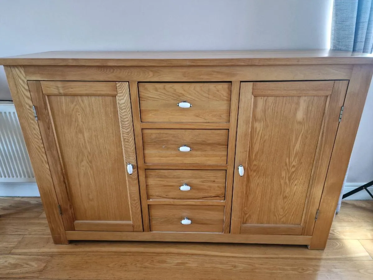 Oak Sideboard Unit - Handmade - Image 1