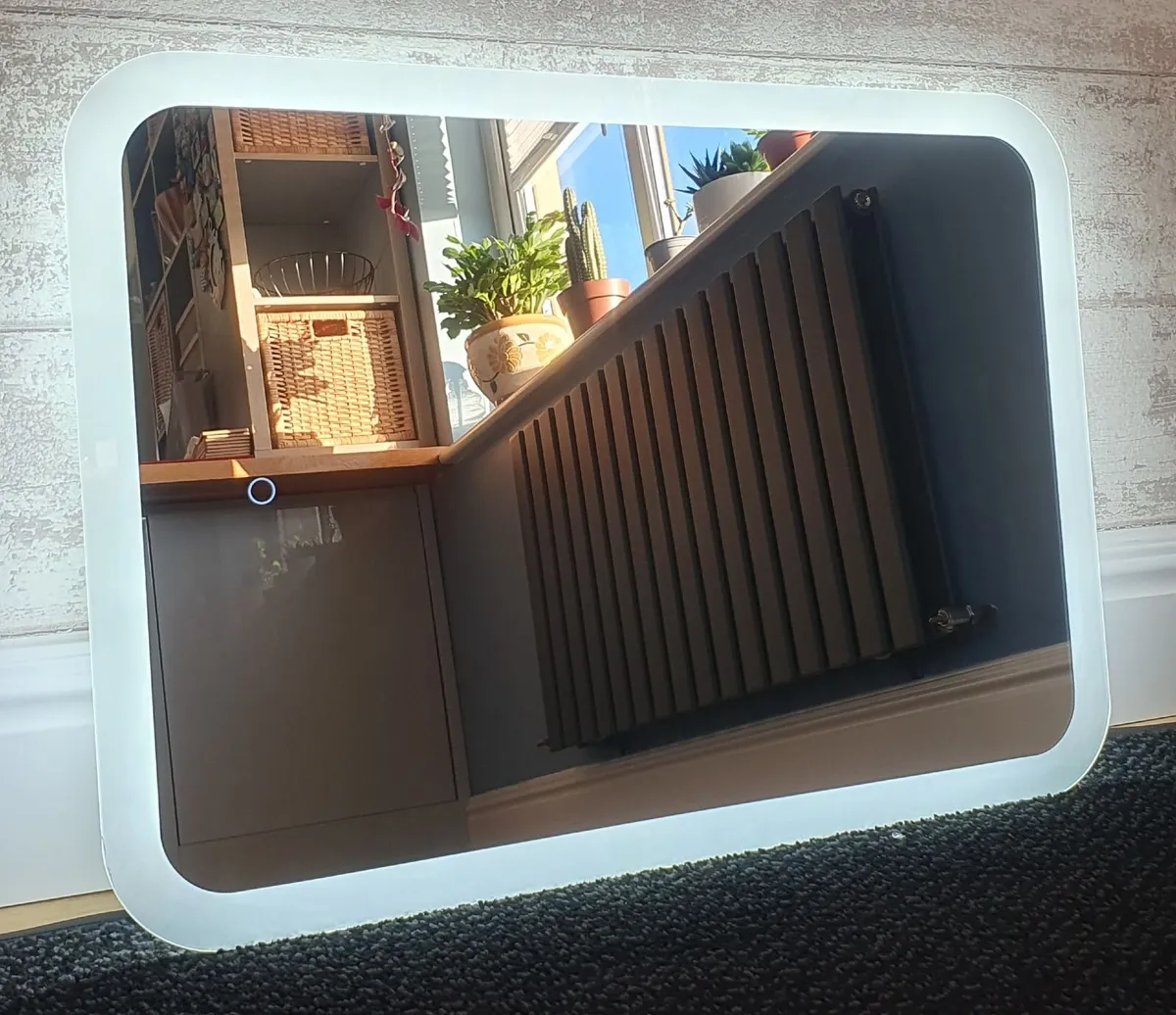 LED Bathroom Mirror Touch Switch Cold Warm Light - Image 4