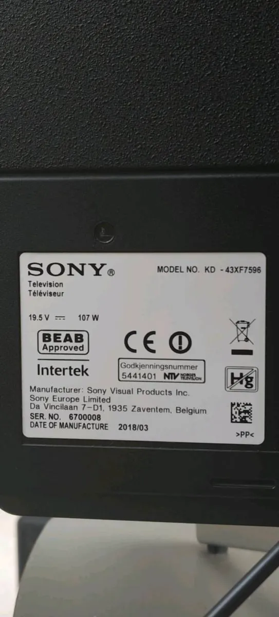 Sony - 43 inch - 4K TV - Image 4