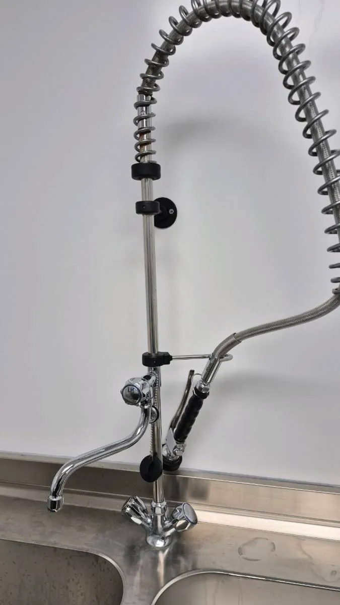 Stainless Steel Catering Kitchen Double Sink - Image 3