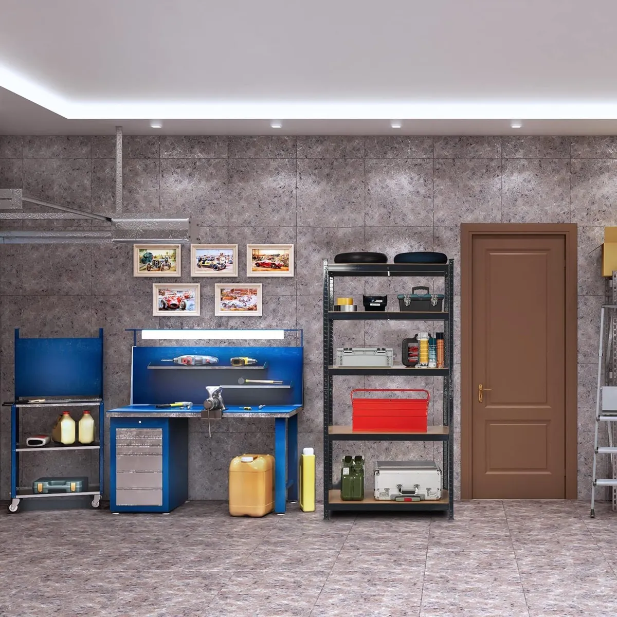 Heavy Duty Shelving Unit Max. Load 875 kg - Image 2