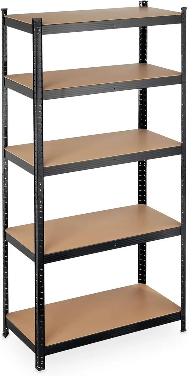 2 x Heavy Duty Shelving Unit Max. Load 875 kg - Image 1