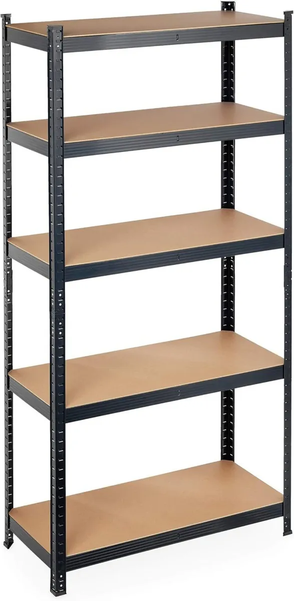2 x Heavy Duty Shelving Unit 180x90x40 cm Max. - Image 1
