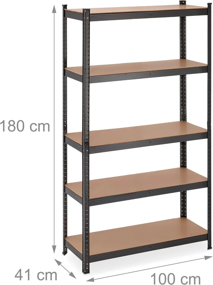 Heavy Duty Shelving Unit 5 Levels H x W D: 180 - Image 3