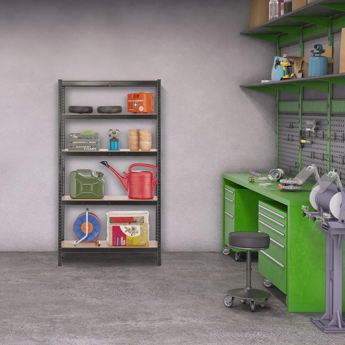 Heavy Duty Shelving Unit 5 Levels H x W D: 180 - Image 2