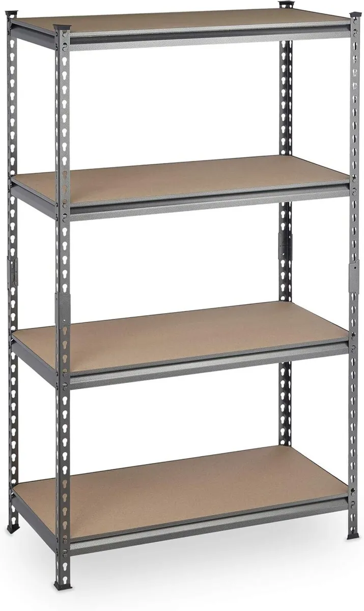Heavy Duty Shelving 4 Levels up to kg Garage - Image 1