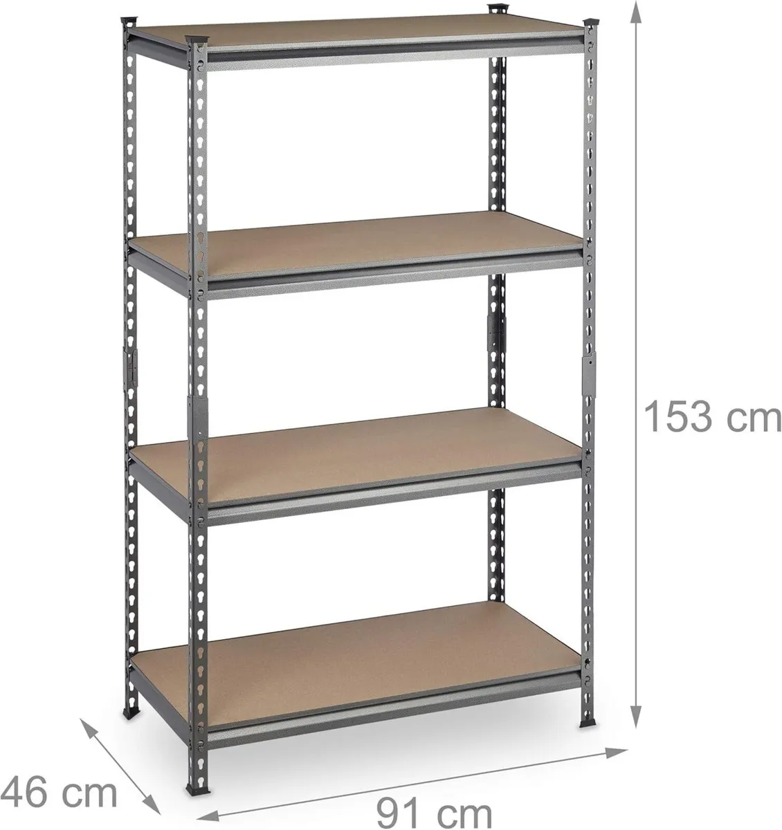 Heavy Duty Shelving 4 Levels up to kg Garage - Image 3