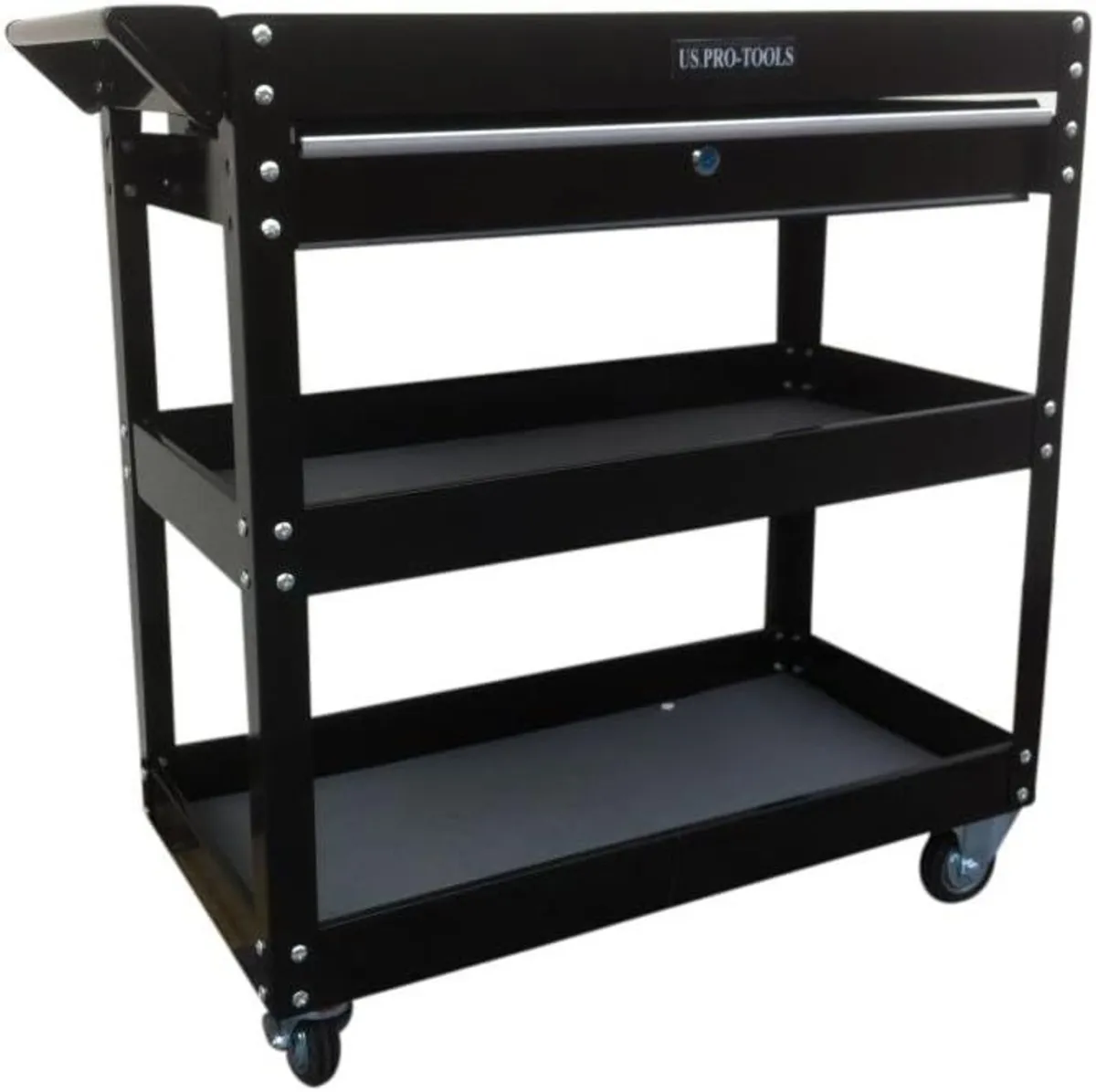 Cart With Lockable Ball Bearing Drawer - Trolley - Image 1